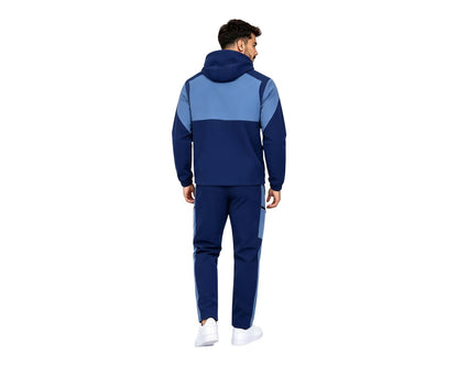 Colour Block Cargo Pant Hooded Tech Tracksuit