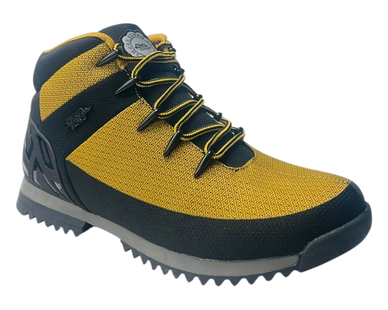 Faux Leather Lace Up Hiking Boots