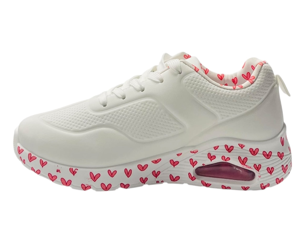 Air Cushioned Printed Lace Up Trainers