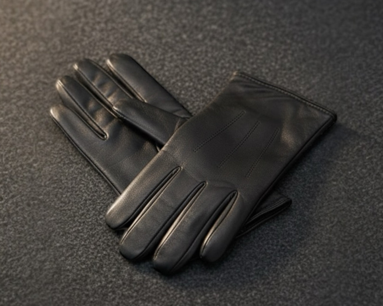 Genuine Leather Soft Thermal Lined Gloves