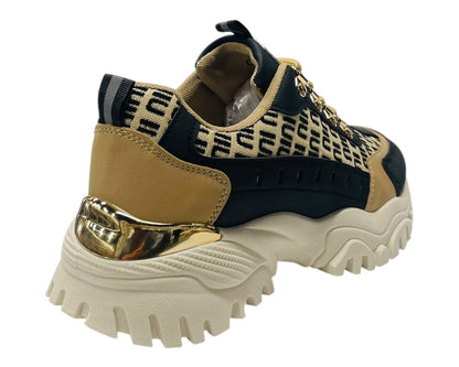 Chunky Sole Lace Up Sports Trainers