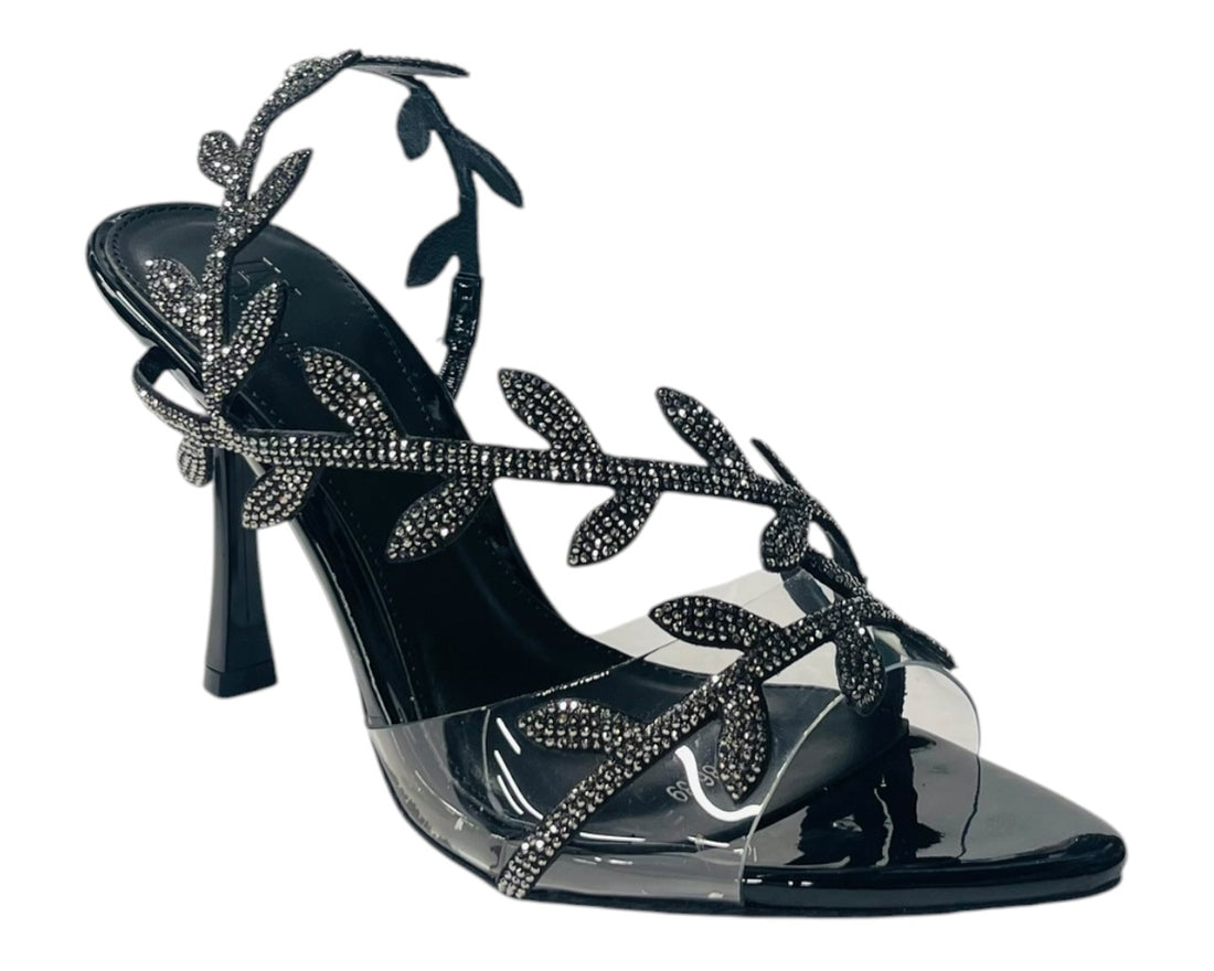 Glitter Rhinestone High Heel Sandals