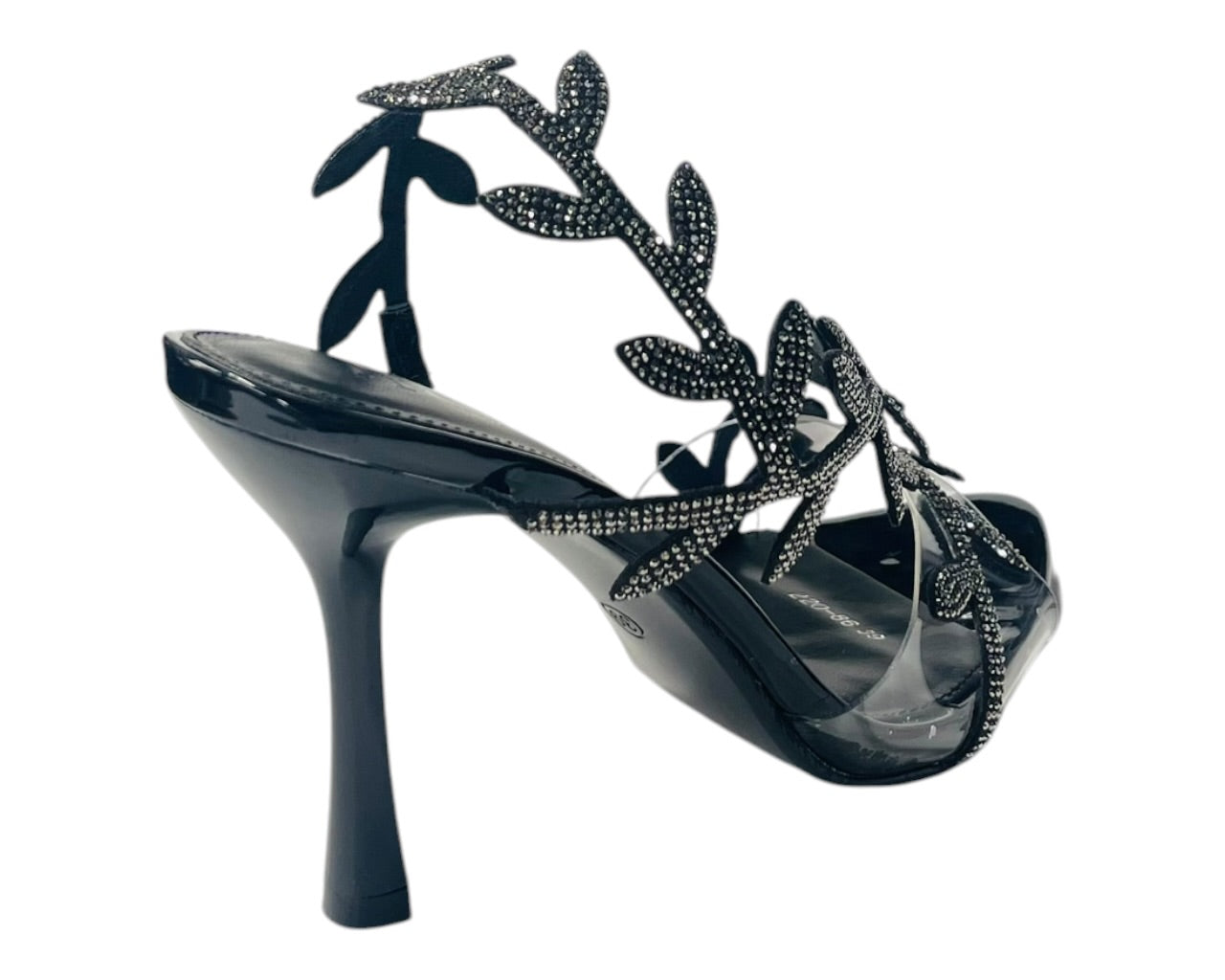 Glitter Rhinestone High Heel Sandals