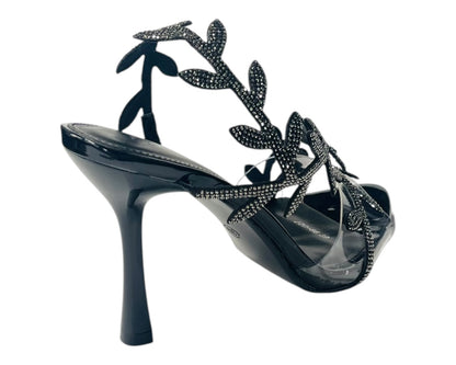 Glitter Rhinestone High Heel Sandals
