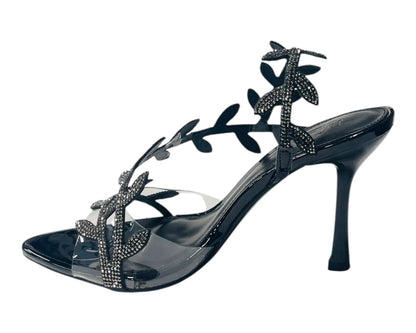 Glitter Rhinestone High Heel Sandals