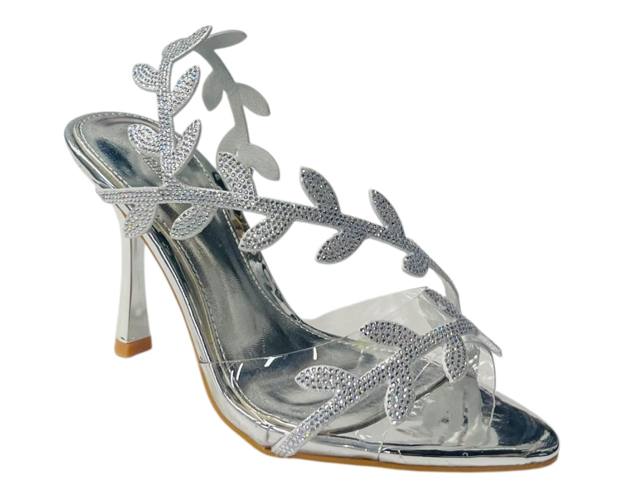 Glitter Rhinestone High Heel Sandals