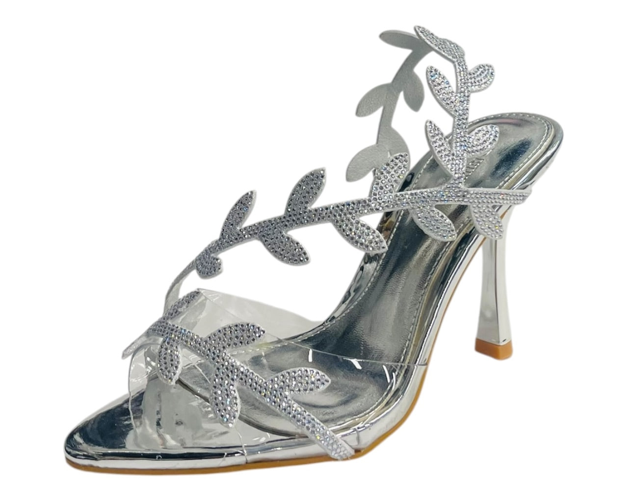 Glitter Rhinestone High Heel Sandals