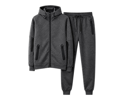 Full Zip Regular Fit Hooded Tracksuit