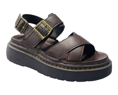 Ankle Strap Padded Chunky Sole Sandals