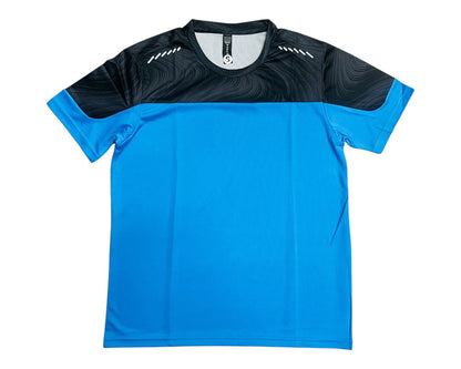 Colour Block Quick Drying Breathable T-Shirt Shorts Set