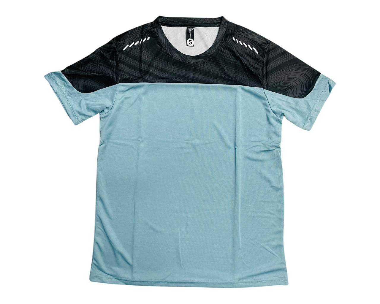 Colour Block Quick Drying Breathable T-Shirt Shorts Set
