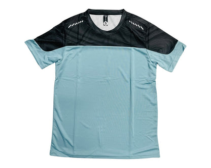 Colour Block Quick Drying Breathable T-Shirt Shorts Set