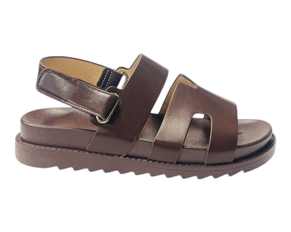 Cut Out Strap Chunky Flatform Sandals