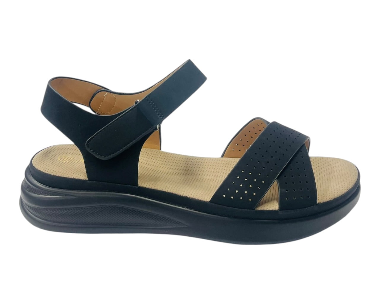 Ankle Strap Padded Insole Sandals