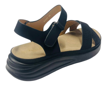 Ankle Strap Padded Insole Sandals