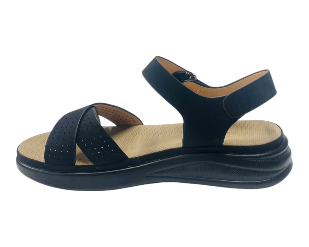 Ankle Strap Padded Insole Sandals