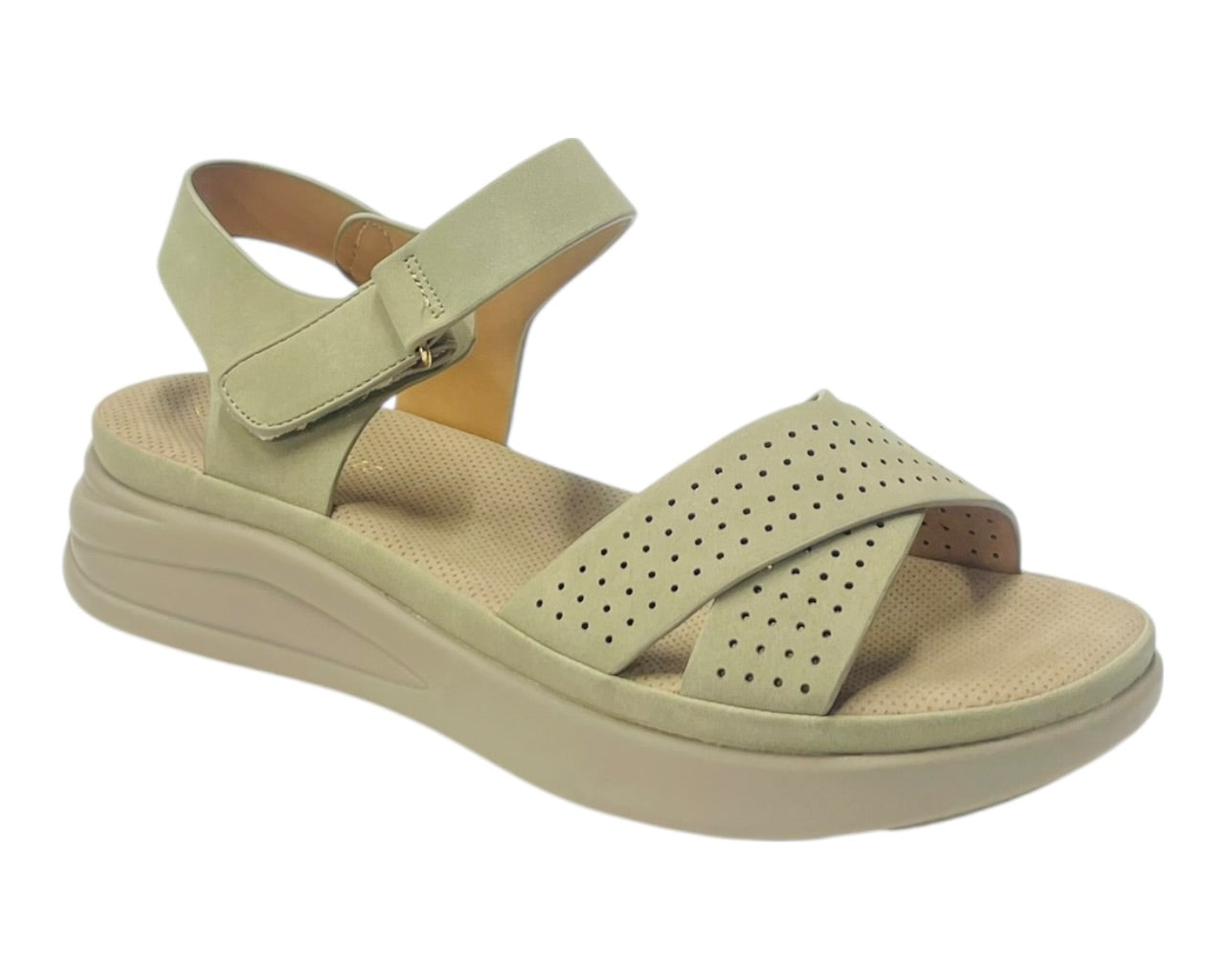 Ankle Strap Padded Insole Sandals