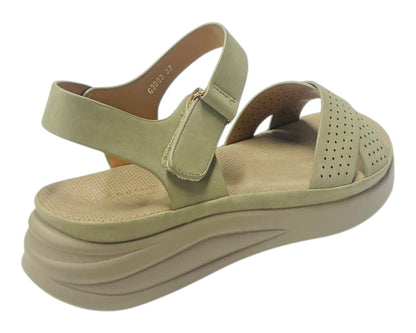 Ankle Strap Padded Insole Sandals
