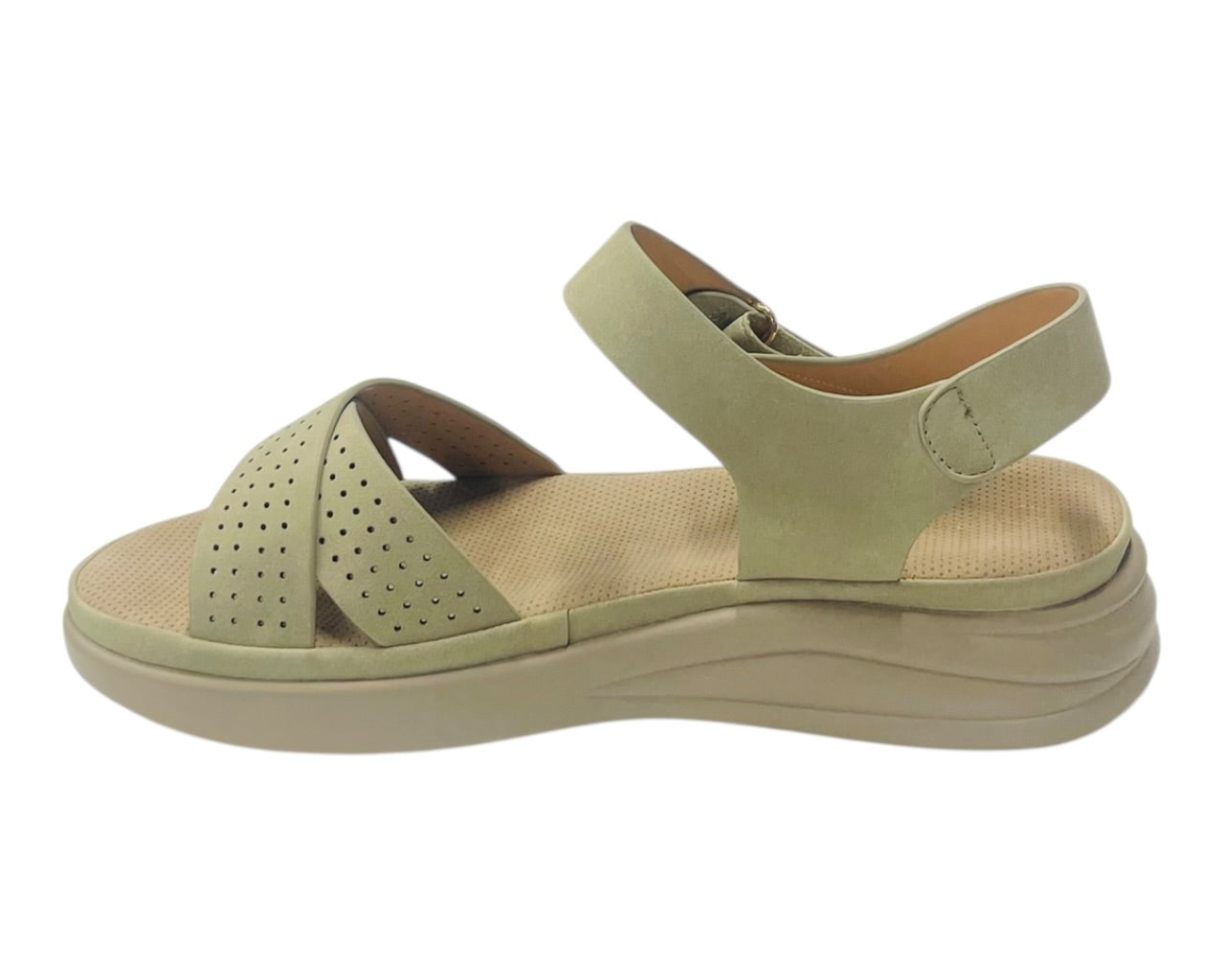Ankle Strap Padded Insole Sandals