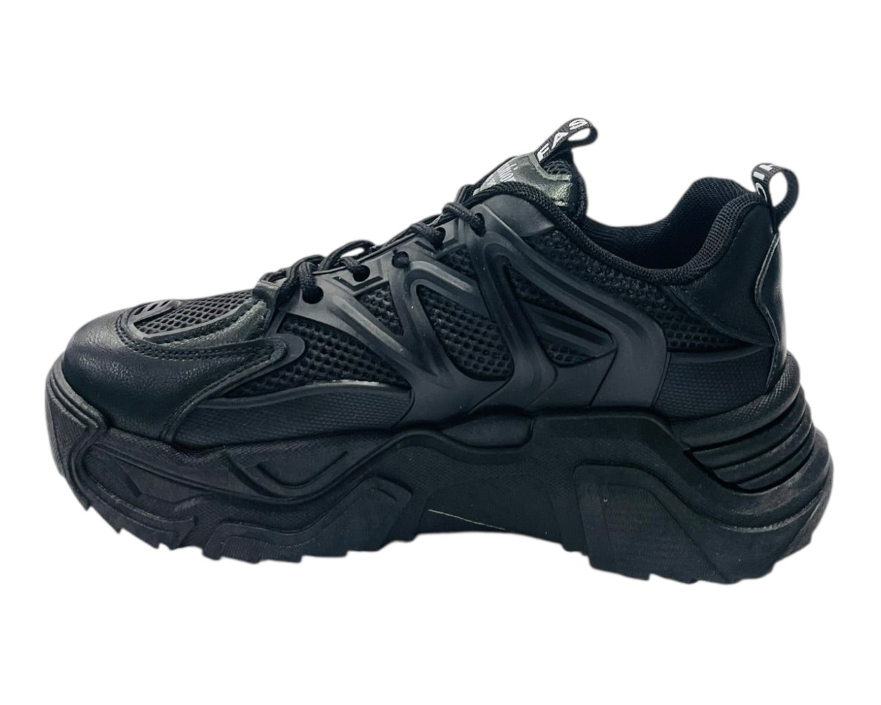 Chunky Sole Lace Up Sports Trainers