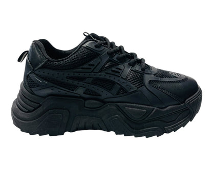 Chunky Sole Lace Up Sports Trainers