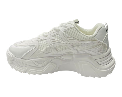 Chunky Sole Lace Up Sports Trainers