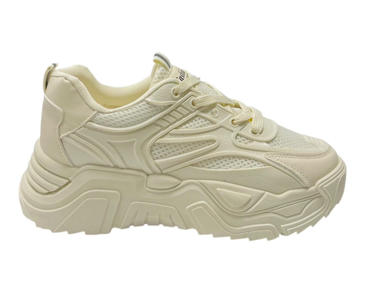 Chunky Sole Lace Up Sports Trainers