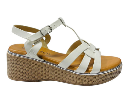 Lightweight Ankle Strap Wedge Sandals