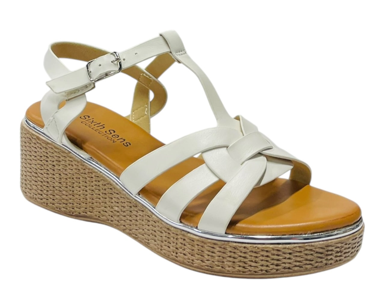 Lightweight Ankle Strap Wedge Sandals