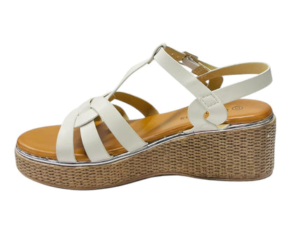 Lightweight Ankle Strap Wedge Sandals