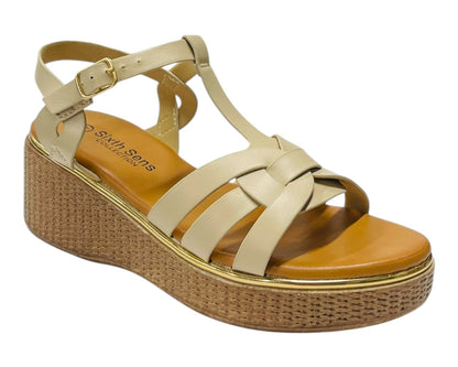 Lightweight Ankle Strap Wedge Sandals
