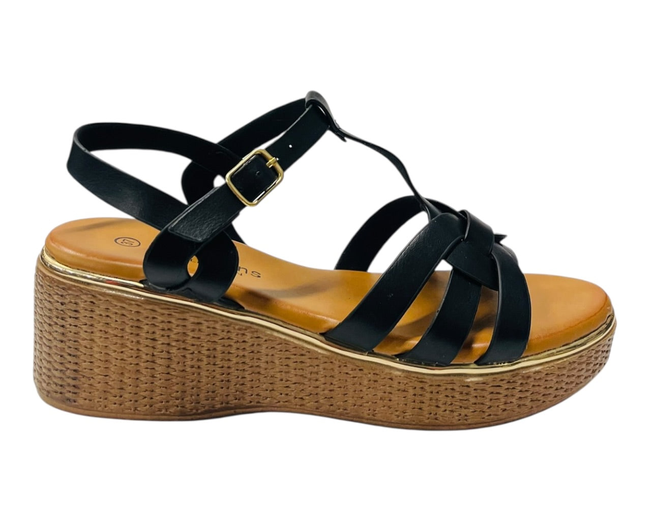 Lightweight Ankle Strap Wedge Sandals