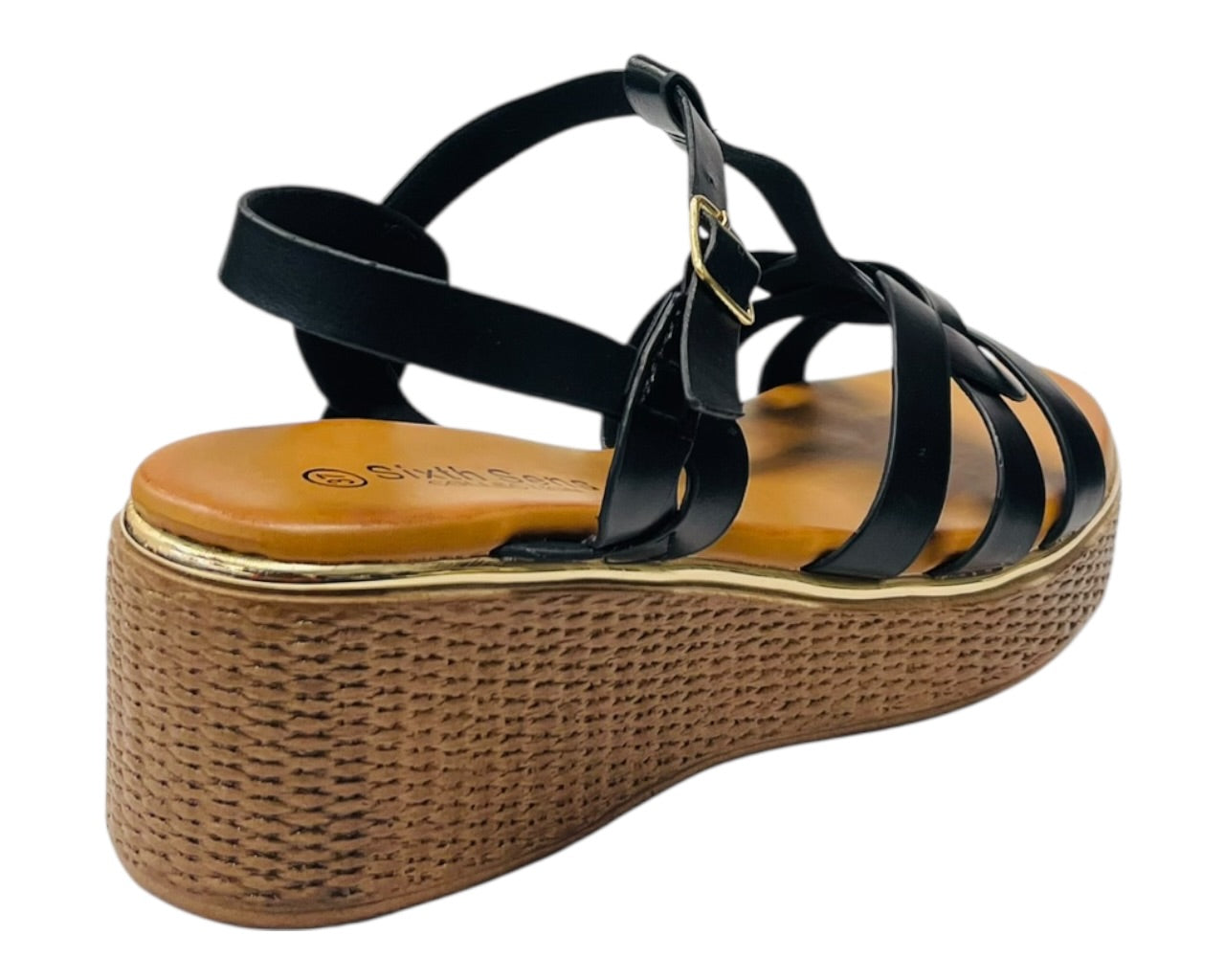 Lightweight Ankle Strap Wedge Sandals