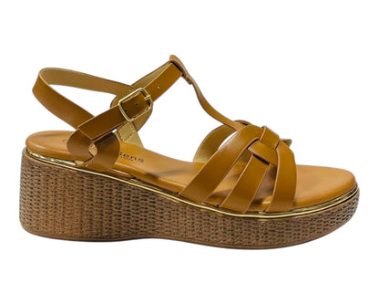 Lightweight Ankle Strap Wedge Sandals