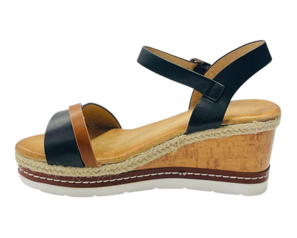 Lightweight Ankle Strap Wedge Sandals