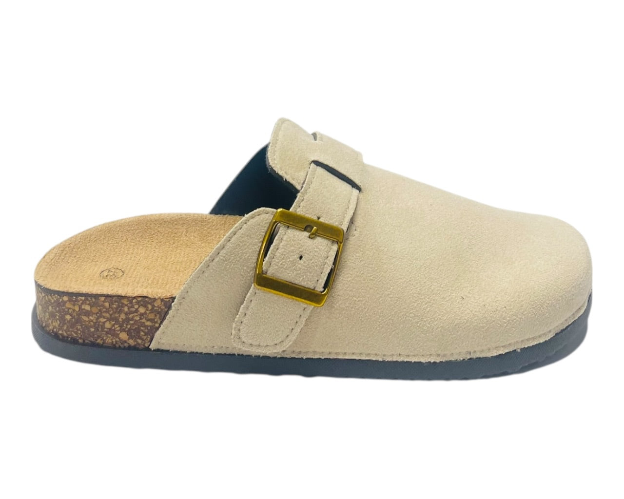Faux Suede Clogs Slip On Mule Sandals