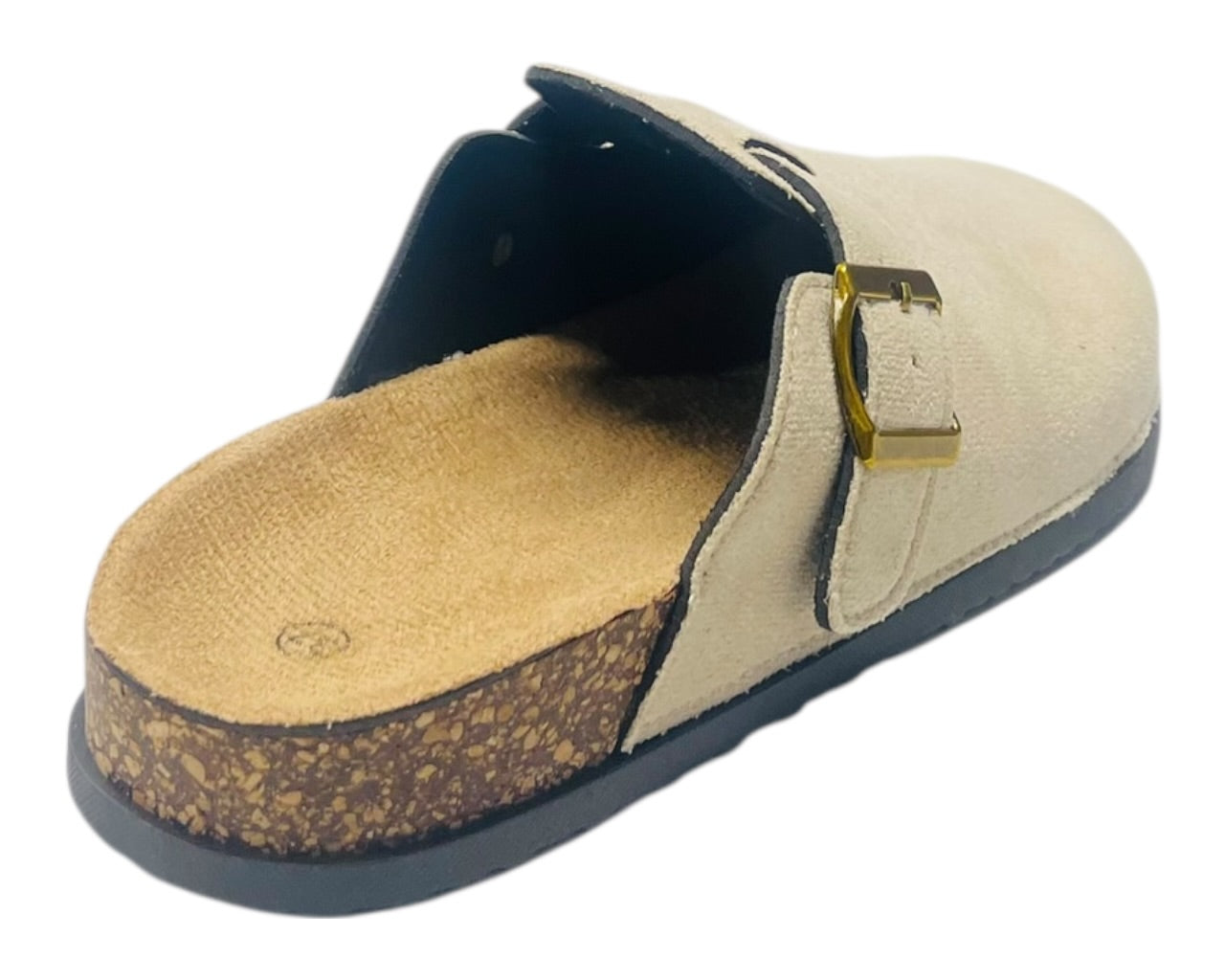 Faux Suede Clogs Slip On Mule Sandals