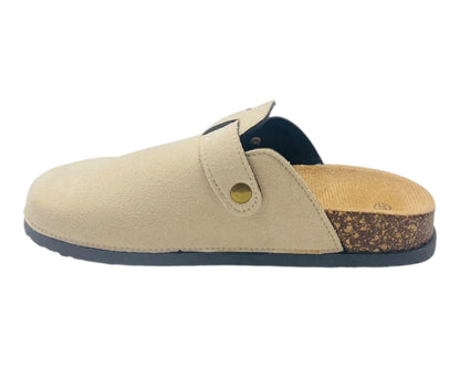 Faux Suede Clogs Slip On Mule Sandals