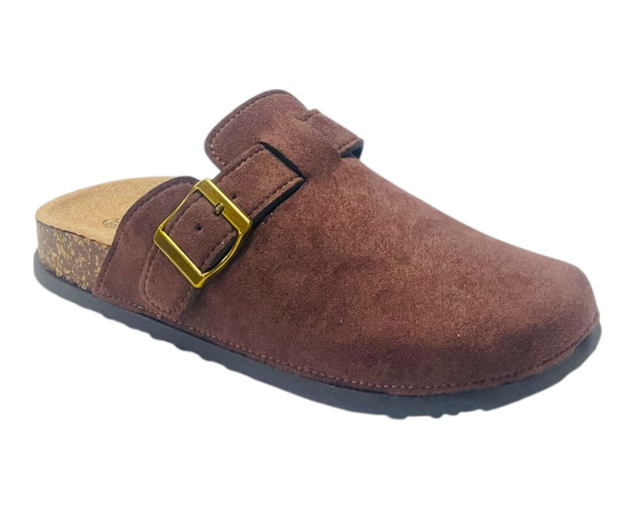 Faux Suede Clogs Slip On Mule Sandals