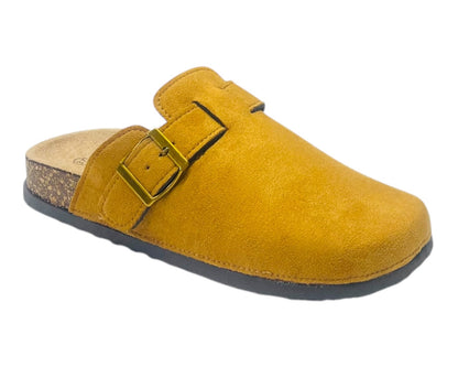 Faux Suede Clogs Slip On Mule Sandals