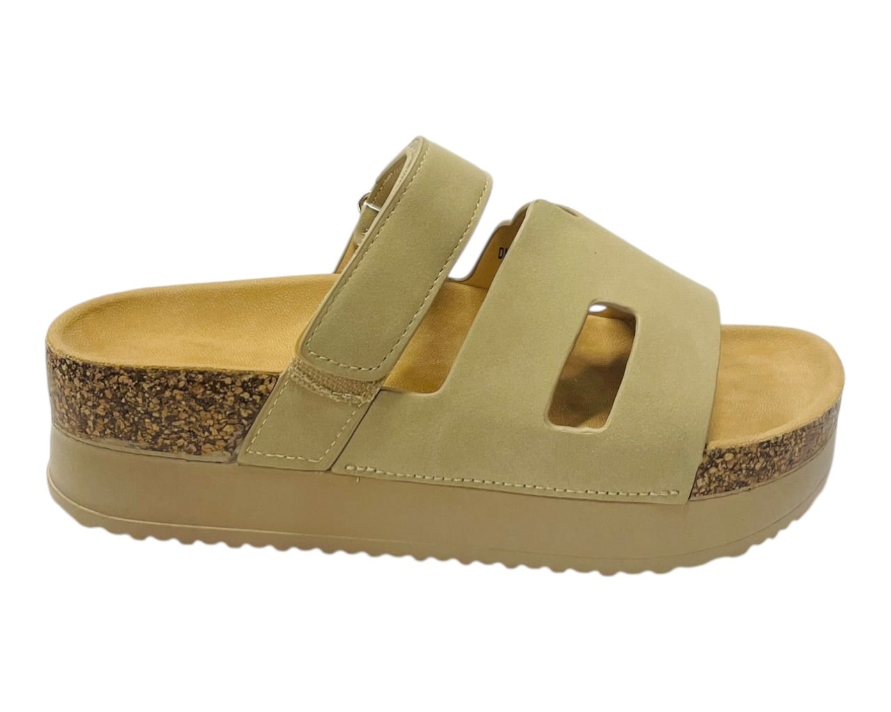 Gladiator Strap Platform Slider Sandal