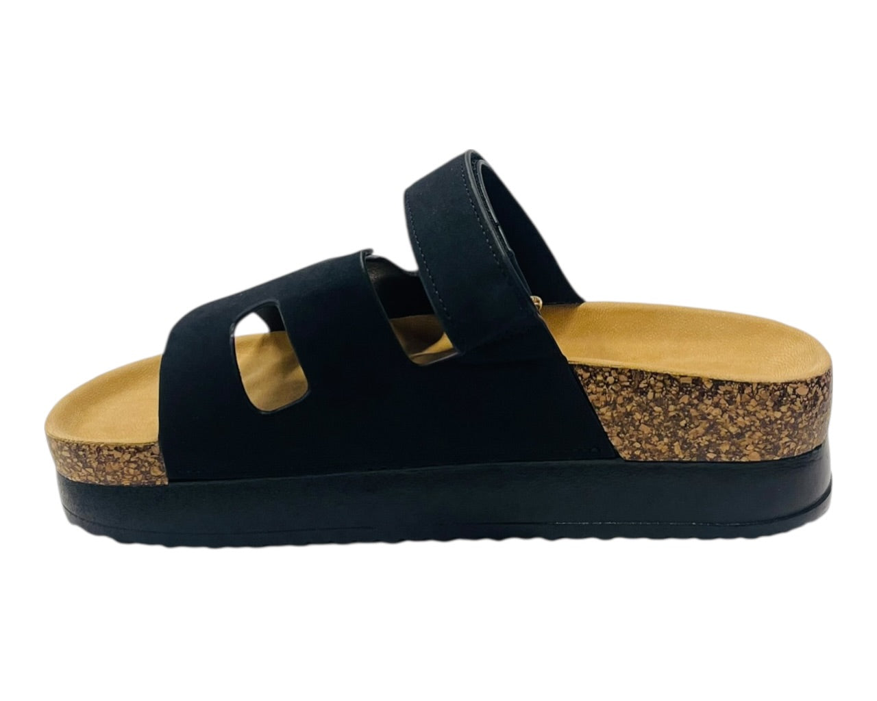 Gladiator Strap Platform Slider Sandal