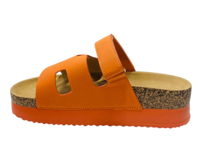Gladiator Strap Platform Slider Sandal