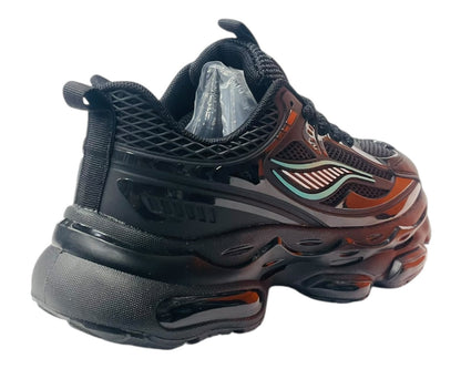 Chunky Sole Mesh Sports Lace Up Trainers