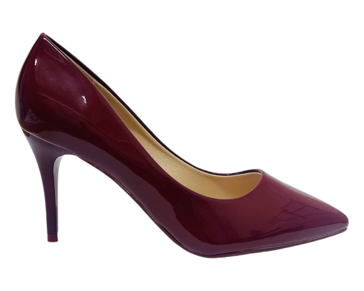 Pointed Toe Stiletto Heel Court Shoes