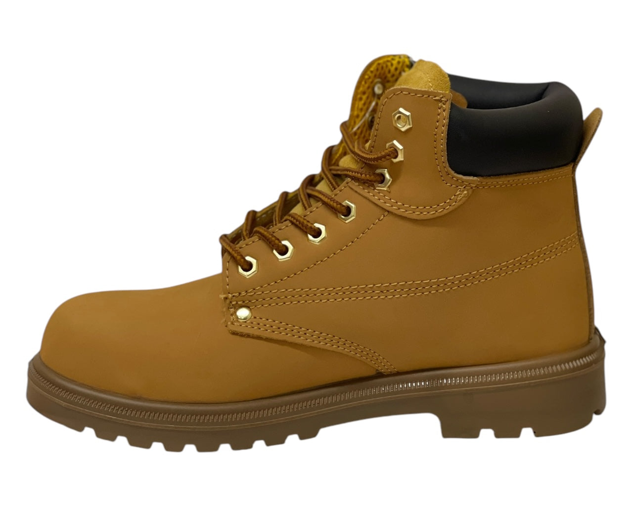 Genuine Leather Steel Toe Cap Safety Work Boots