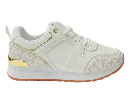 Casual Comfy Lace Up Trainers