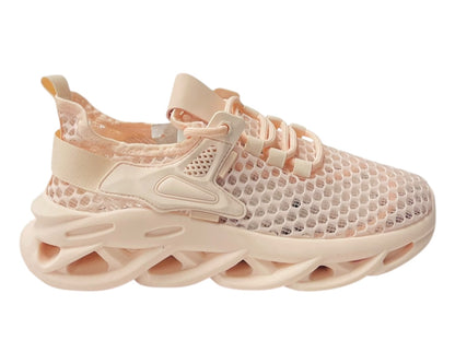 Mesh Lace Up Summer Trainers