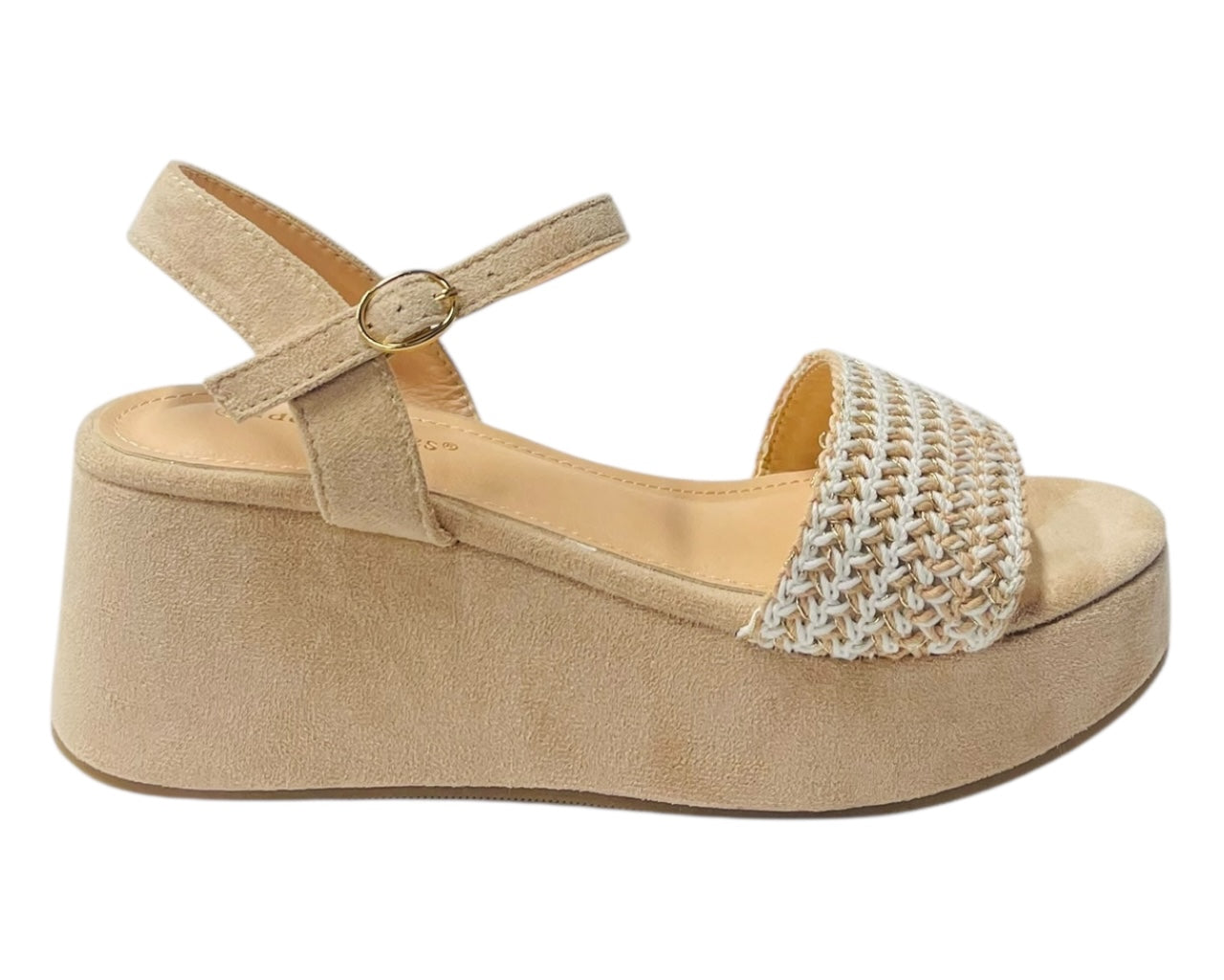 Ankle Strap Platform Wedge Padded Sandals