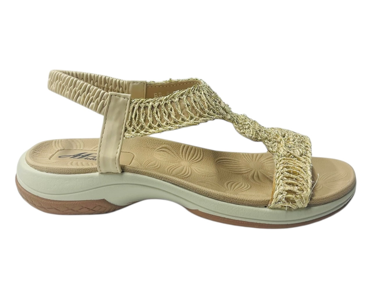 Elastic Ankle Strap Comfy Sandals
